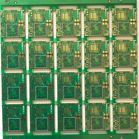 Half hole plate PCB